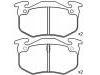 Bremsbelagsatz, Scheibenbremse Brake Pad Set:4250.42