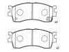 Plaquettes de frein Brake Pad Set:0K2N1-33-28Z