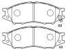 тормозная кладка Brake Pad Set:41060-6N091