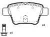 Brake Pad Set:4253.22