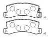 Pastillas de freno Brake Pad Set:04466-20100