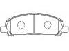 Bremsbelagsatz, Scheibenbremse Brake Pad Set:MR407127