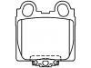 Brake Pad Set:04466-51011