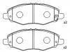 Pastillas de freno Brake Pad Set:04465-0K100