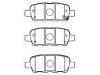 Bremsbelagsatz, Scheibenbremse Brake Pad Set:D4060-9N00B